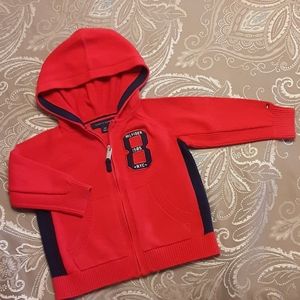 Tommy Hilfiger toddler zip-up sweater, 18 months